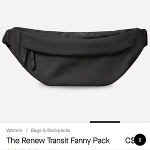 Everlane, Renew Transit Fanny Pack - Black